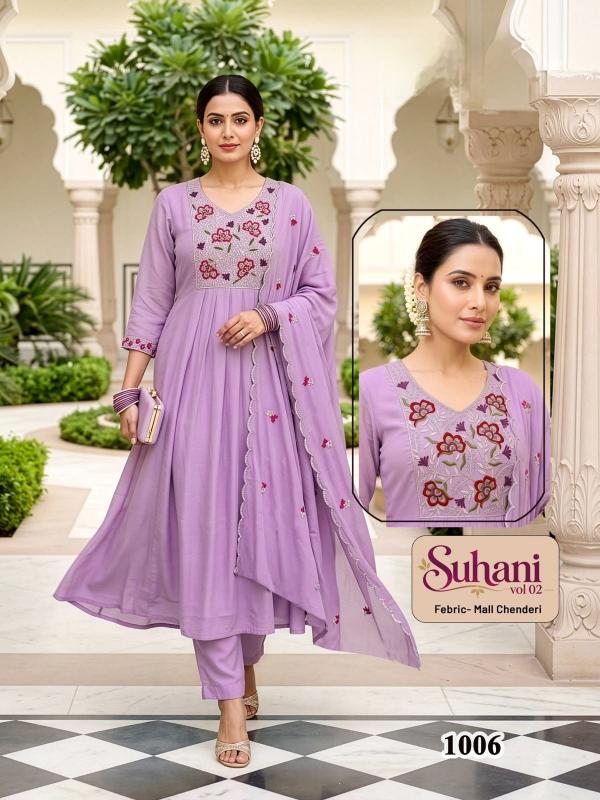 Desi kudi suhani vol 2 anarkali 3pcs kurti wholesale